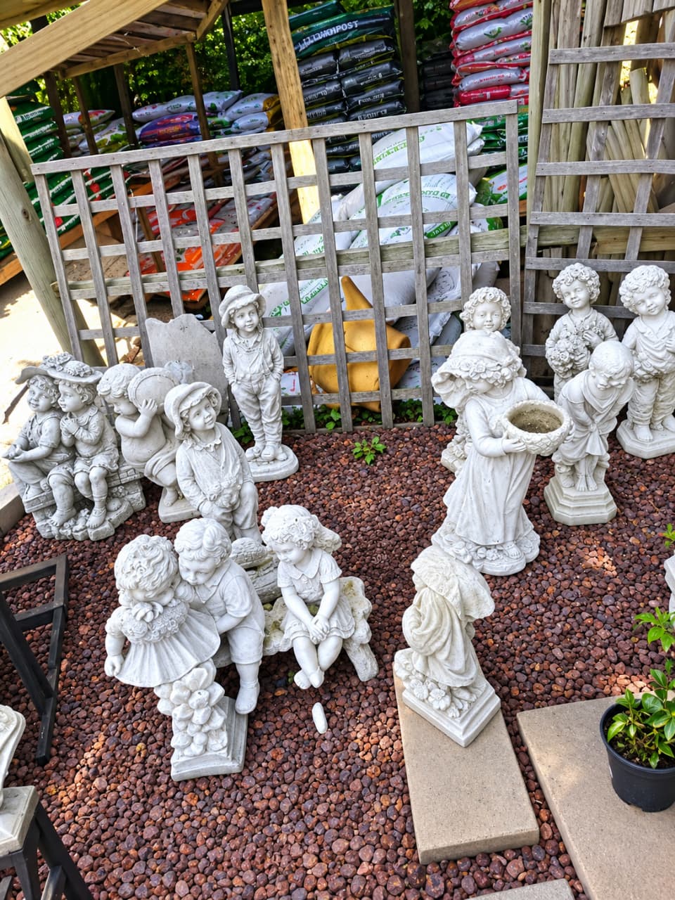 Decorative garden ornaments