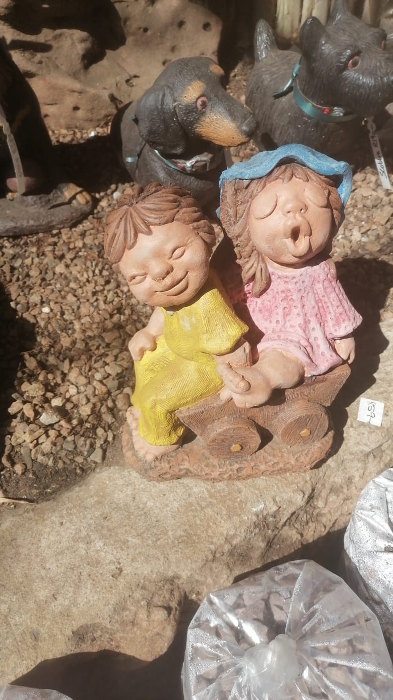 Decorative garden statue